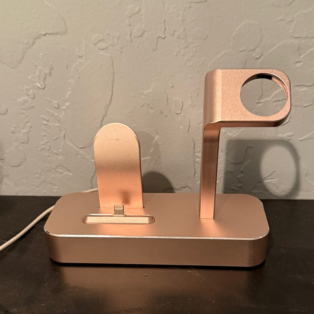 Rose Gold Charging Dock Station